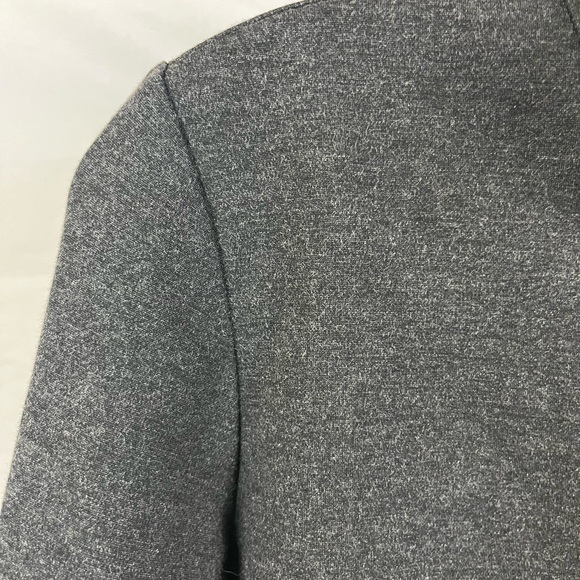 J. McLaughlin Women’s Claremont 1/4 Zip Dark Heather Gray Pull Over Sweater- XS - Picture 7 of 7